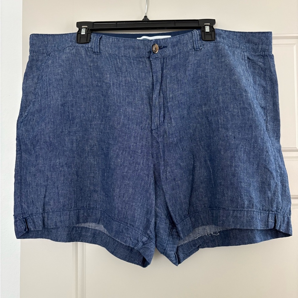 Old Navy Women's High Waist Blue Shorts